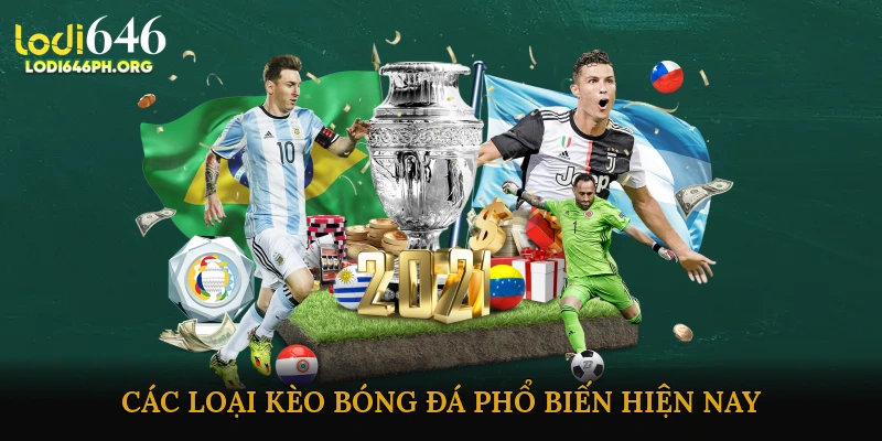 Các loại kèo bóng đá phổ biến hiện nay